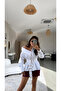 Gold Buttoned Belted Shirt - 4