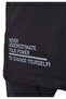 Men's Large Size Crew Neck T-Shirt Believe 25157 Black - 3