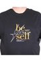 Men's Big Size Crew Neck T-Shirt 25149 Black - 2