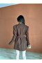 New Season Buttoned Waist Fitted Dress - 3