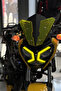 Yellow Color Headlight Film Sticker Label for Tvs Raider Daytime Running Lights - 3