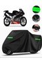 Aprilia Rsv Mille Compatible Motorcycle Tarpaulin Premium (Lock Compatible)- Black - Mpro9002