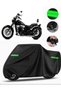 Regal Raptor Daytona 125 Compatible Motorcycle Tarpaulin Premium (Lock Compatible) - Black - Mpro9002