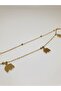 1. Grade Quality 316L Steel Anklet, Double Chain with Smiling Elephant Figure Model No 11 - 2