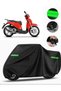 Aprilia Scarabeo 200 Compatible Motorcycle Tarpaulin Premium (Lock Compatible)- Black - Mpro9002