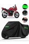 Suzuki Gsf 600 Bandit S Compatible Motorcycle Tarpaulin Premium (Lock Compatible)- Black - Mpro9002