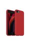 Soft Silicone with Velvet Inner Surface Compatible with iPhone 7-8-Se 2020 High Quality Launch Case-Red