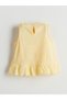 Yellow Heart Printed Baby Girl Blouse and Shorts 2-Piece - 4