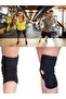Black Unisex Patella Neoprene Knee Pad Volleyball Knee Pad 2 Pack - 2