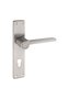 Luxury Elegance Aluminum Hardware Mirrored Door Handle (Door Knob) (Room Type) Satin
