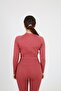 So22F006 Seamless Women's Crop Dusty Rose - 2