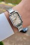 Brand Pink Silver Color Luxury Women Wrist Watch - 3