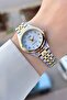 Gold Silver Color Guaranteed Number Women's Wristwatch - 2