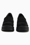 Boi Black Suede Platform Casual Women's Shoes - 7