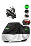 Piaggio Mp3 530 Exclusive Compatible Motorcycle Tarpaulin Premium (Lock Compatible)- Black - Mpro9002