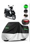 Kymco Movie XL 150 Rear Bag Compatible Motorcycle Tarpaulin Premium (Lock Compatible)-Black