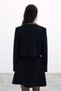 Beaded Short Jacket - Black - 7