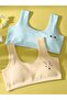 1 Piece Mixed Color Girls Underwear Bra - 5