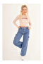 23254241 Camisole Los Angeles Printed Crop Blouse Tas - 3