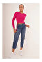 23254005 Sandy Front Tunnel Gathered Long Sleeve Blouse FUSYA - 2