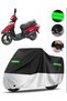 Kral Motor Spica 100 Compatible Motorcycle Tarpaulin Premium (Lock Compatible) - Black - Mpro9002