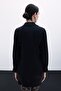Patterned Plain Classic Shirt - Black - 7
