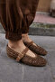 Olimbus Women's Tutun Taba Real Suet Shoes - 8