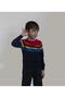 Color Blocked Cotton Children's Sweater (C23-7106) - 3