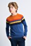 Alexandergardı Color Block Cotton Children's Sweater (C23-7106) - 3