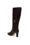 Brown Heeled Leather Boots 50295564-Vr029 - 4