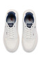 Men's White Low-Top Sneakers - Lightweight with White Sole, Comfortable Casual Shoes - 4