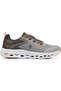 Men's Grey Low-Top Sneakers - Lightweight Lace-Up Design, Comfortable for Everyday Outfits