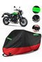 Kawasaki Z 650 Rs Compatible Premium Motorcycle Tarpaulin (Lock Compatible) Black-Red