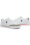 Men's White Low-Top Sneakers - Lightweight Lace-Up Design, Comfortable for Everyday Outfits - 3