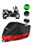 Aprilia Srv 850 ?.E. Abs Compatible Premium Motorcycle Tarpaulin (Lock Compatible) Black-Red