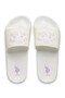 Women's White Slides - Lightweight, Comfortable Casual Shoes