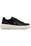 Men's Black Low-Top Sneakers - Designed for Style, Comfort & Versatile Look