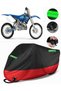 Yamaha Yz 250 Compatible Premium Motorcycle Tarpaulin (Lock Compatible) Black-Red