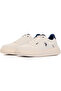 Men's White Low-Top Sneakers - Lightweight with White Sole, Comfortable Casual Shoes - 2
