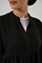 Women's Long Hijab Dress 2525 - Black - 5
