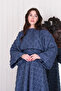 Indigo Tassel Detail Skirt Set - 4