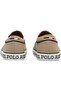 Men's Beige Low-Top Sneakers - Lightweight Slip-On Design, Comfortable for Everyday Outfits - 5