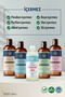 100% Herbal Oil Natural Hair Shampoo for Hair 500 ml - 4