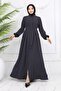 Robed Belted Ferace Anthracite 1004 - 4