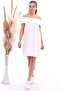 20070787 Dok.Keten Madonna Collar Dress Ecru - 2