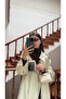Women's Snap Closure Chain Strap Mink Cream Mini Hand and Shoulder Bag Elsa - 2