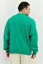 Men Sportswear Fit Long Sleeves Running Sweatshirt, Green - 3