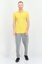 Men Slim Fit Short Sleeve Outdoor Polo Shirt, Yellow - 4