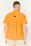 Men Sportswear Fit Short Sleeves Outdoor T-Shirt, Orange - 4