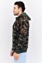 Men Camouflage Hooded Jacket, Multicolor - 3